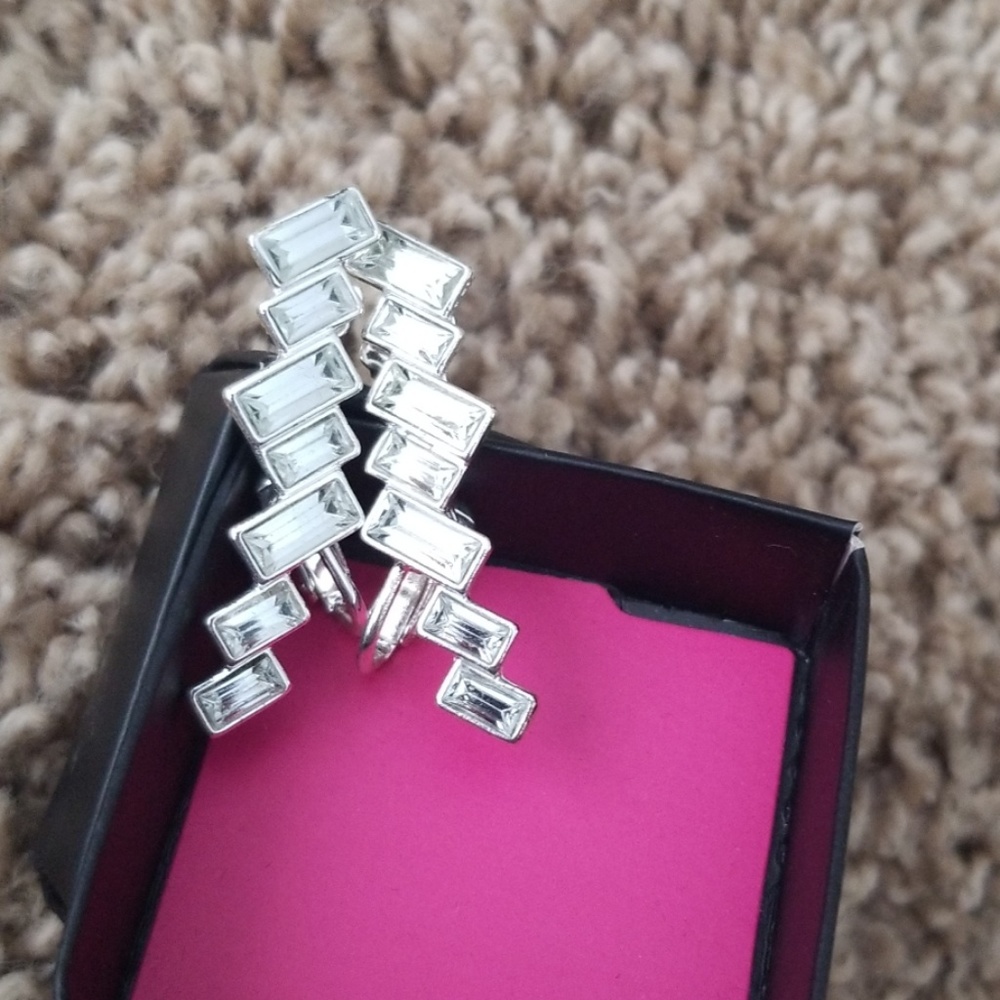 Glitzy earrings